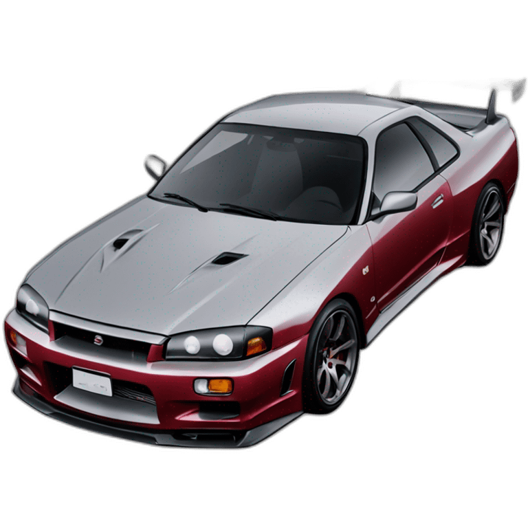 Nissan skyline de paul walker emoji