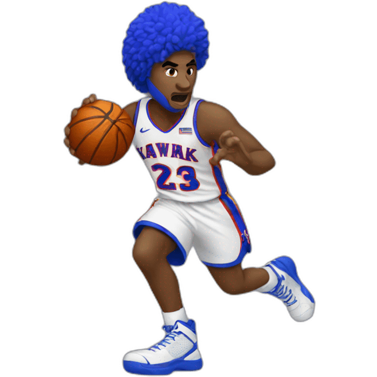 fighting jayhawk basketball emoji