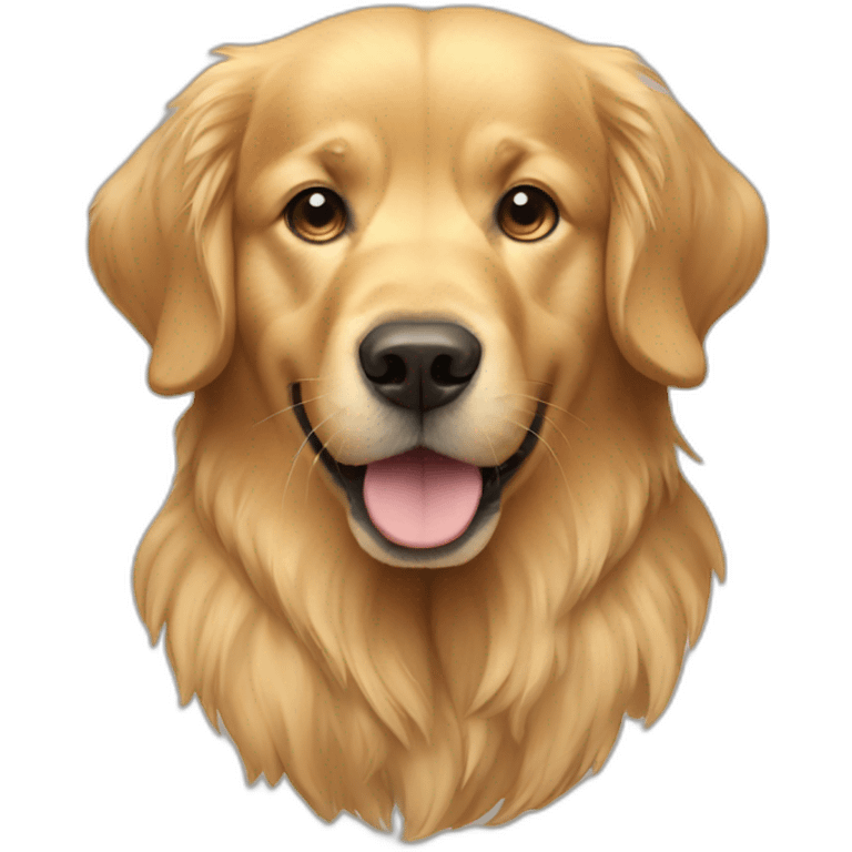 Golden retriever emoji