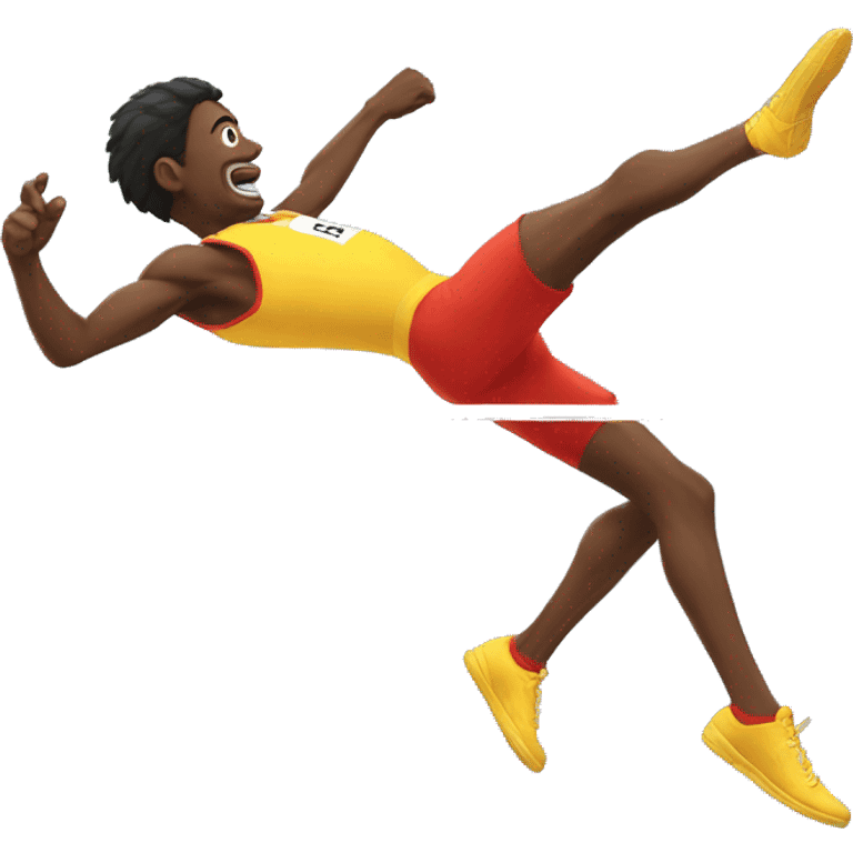 high jump emoji