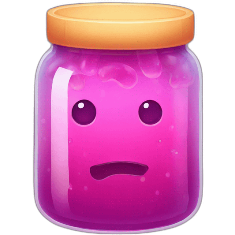 cool jar of jelly emoji