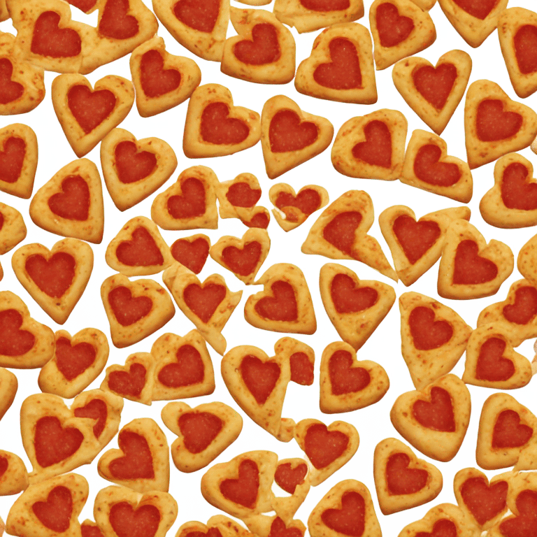 heart pizza emoji