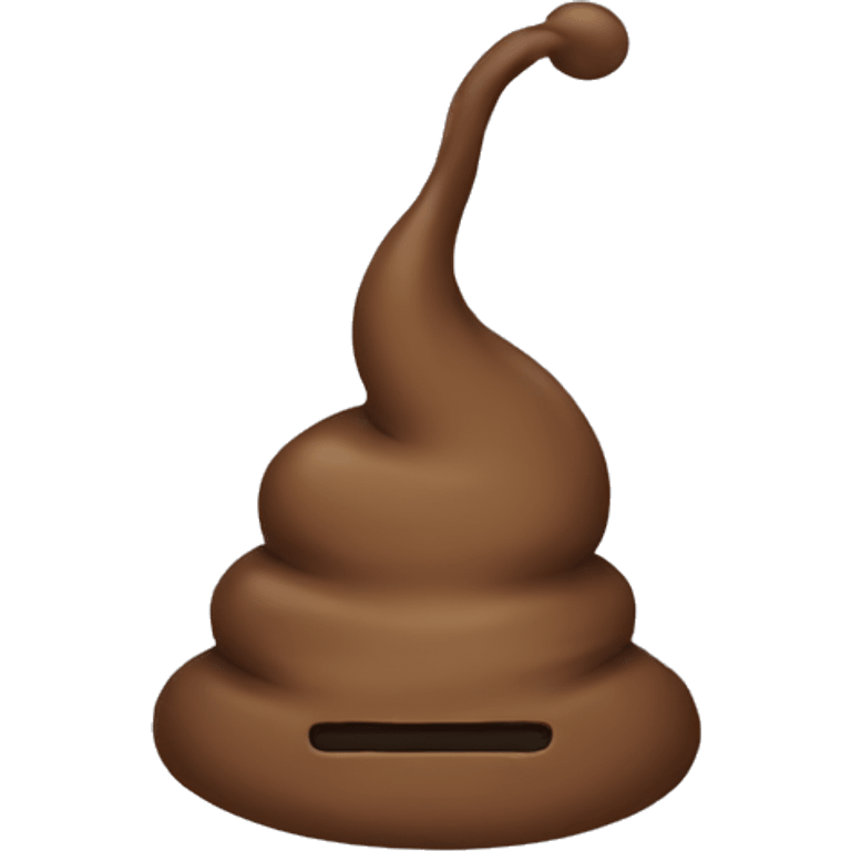 Poop hat emoji