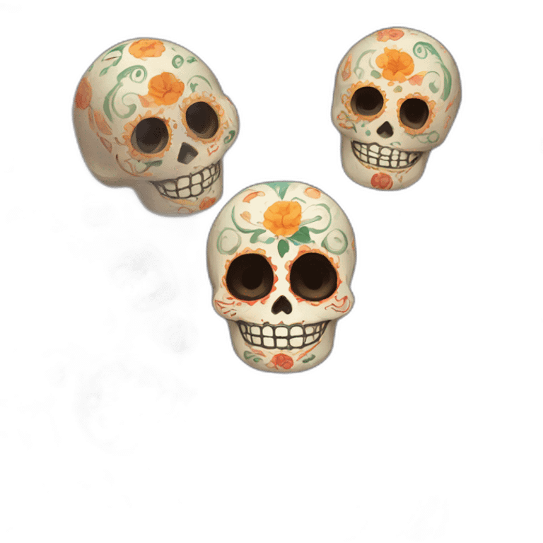 Dia de los muertos emoji