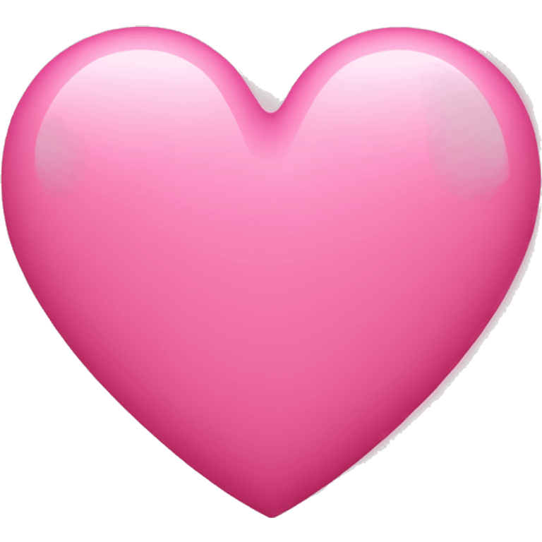 Pink heart emoji