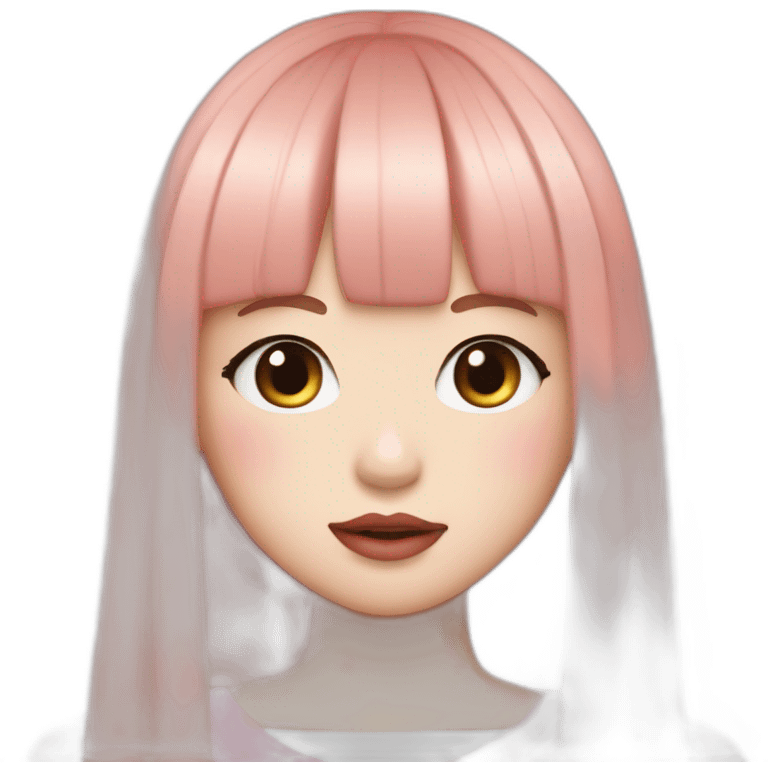 Lalisa Manobal from Blackpink 2016 debut emoji