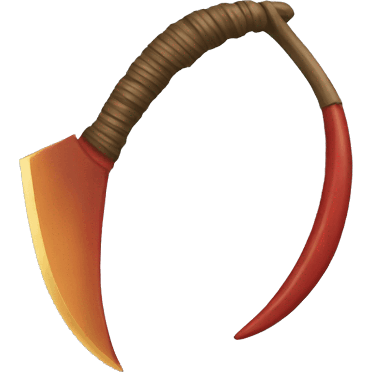 Hamer and sickle emoji