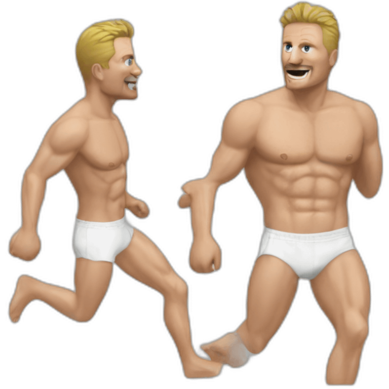 Gazza football swimming trunks emoji