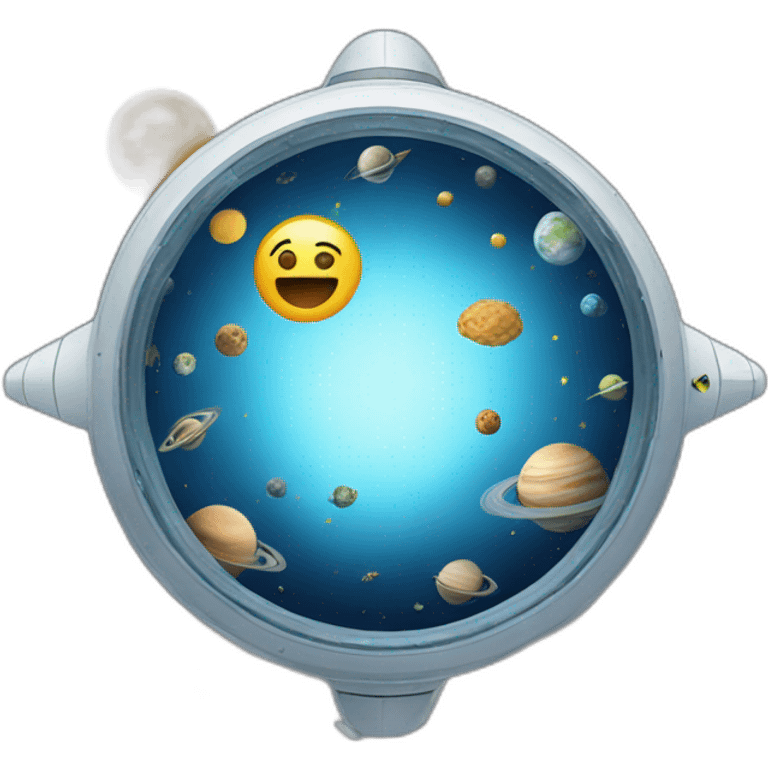 space sharing emoji