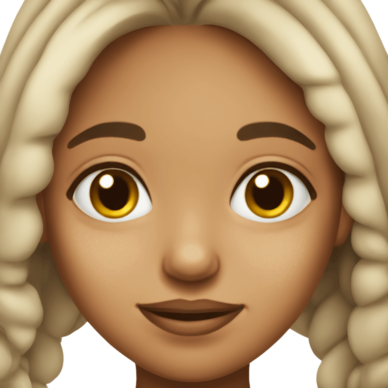 Hyperpigmentation girl emoji