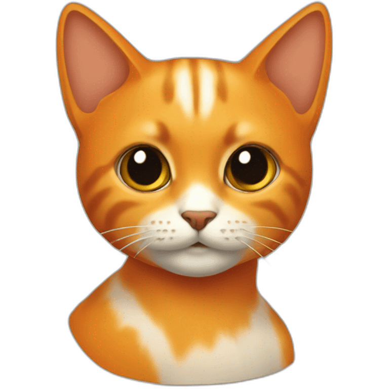 Gato naranja emoji