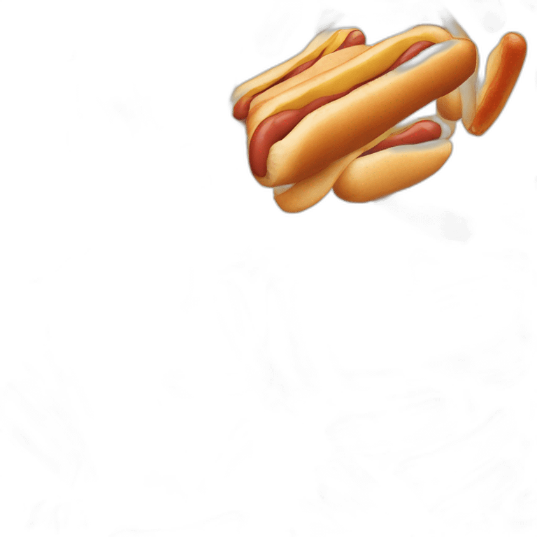 hot-dog méchant emoji