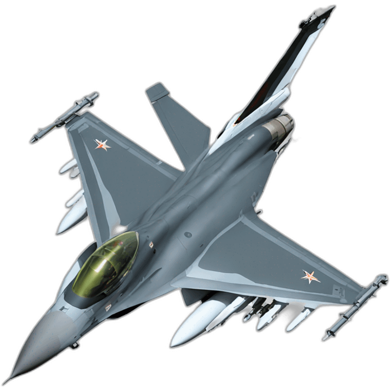 F-16 jet emoji