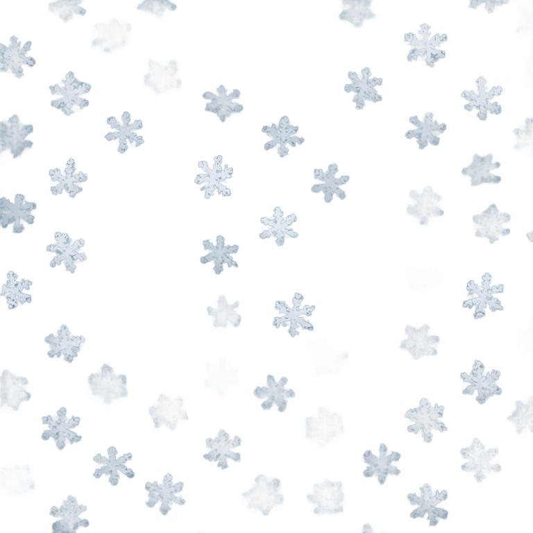 Snow in Louisiana  emoji