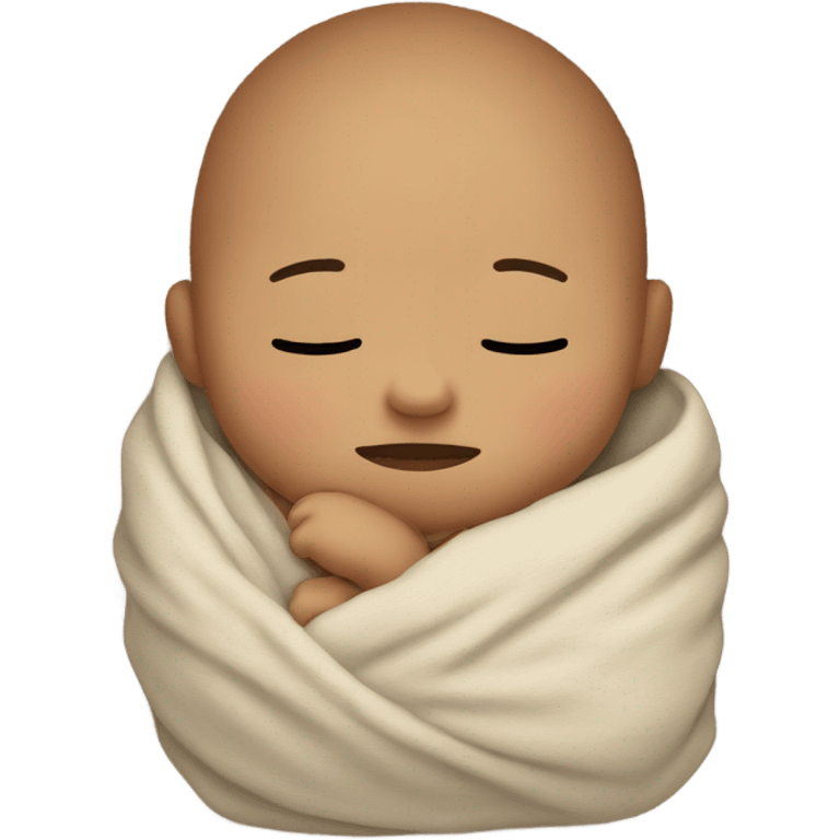 Sleeping baby emoji