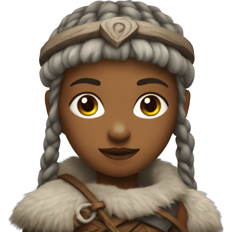 Viking girl emoji