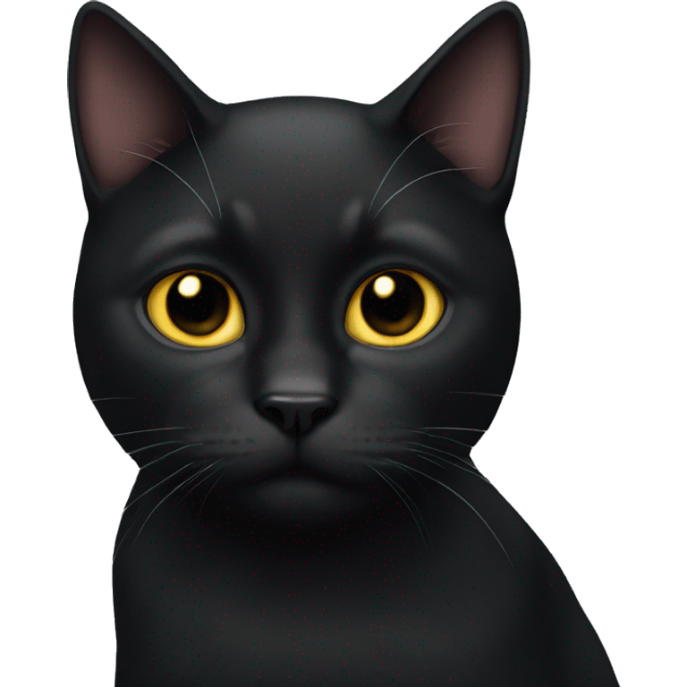 Black cat emoji