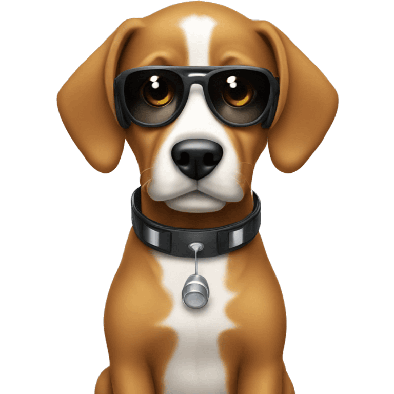 Dog DJ emoji