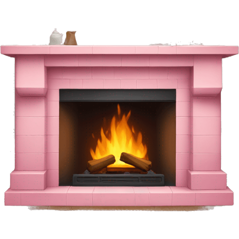 Winter Pink FirePlace emoji