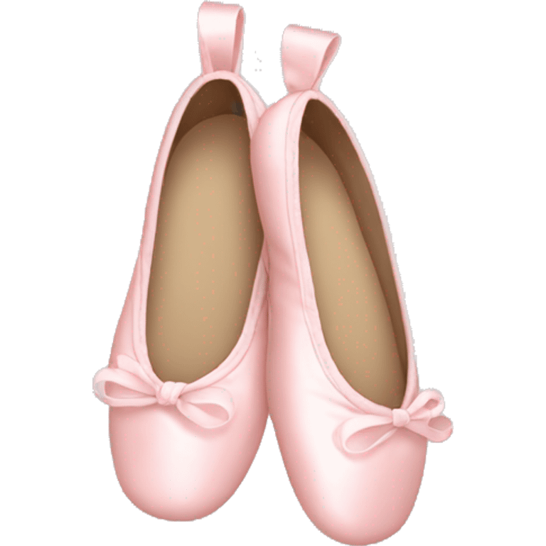 Pale pink ballet shoes emoji