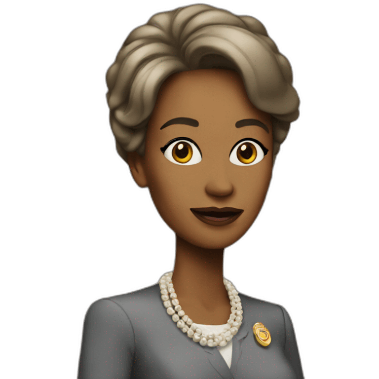 woman president emoji