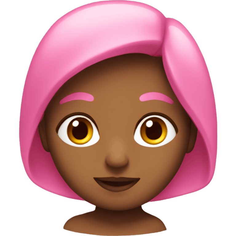 Un emoji très cute et de couleur rose emoji