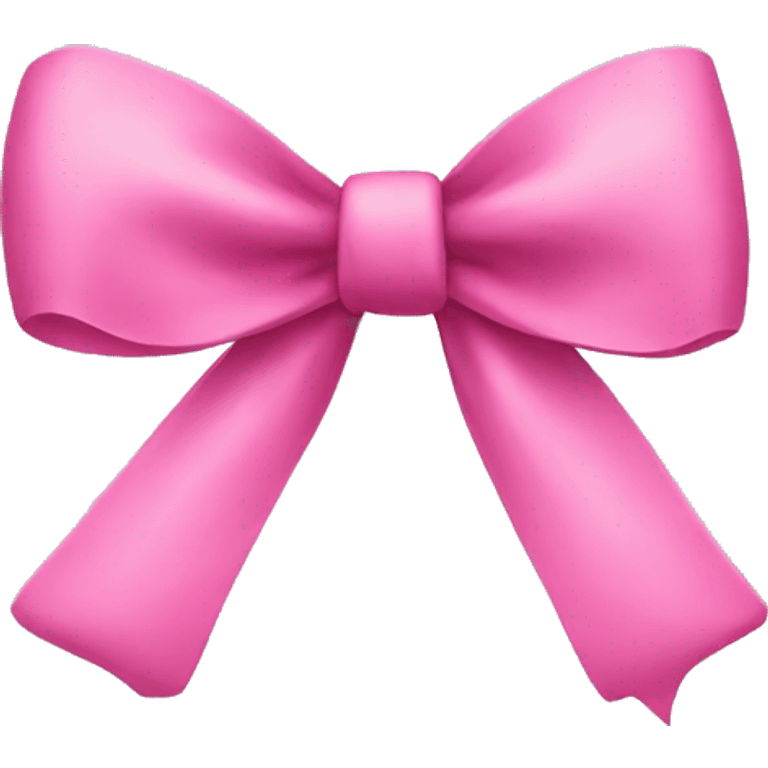 Pink bow emoji