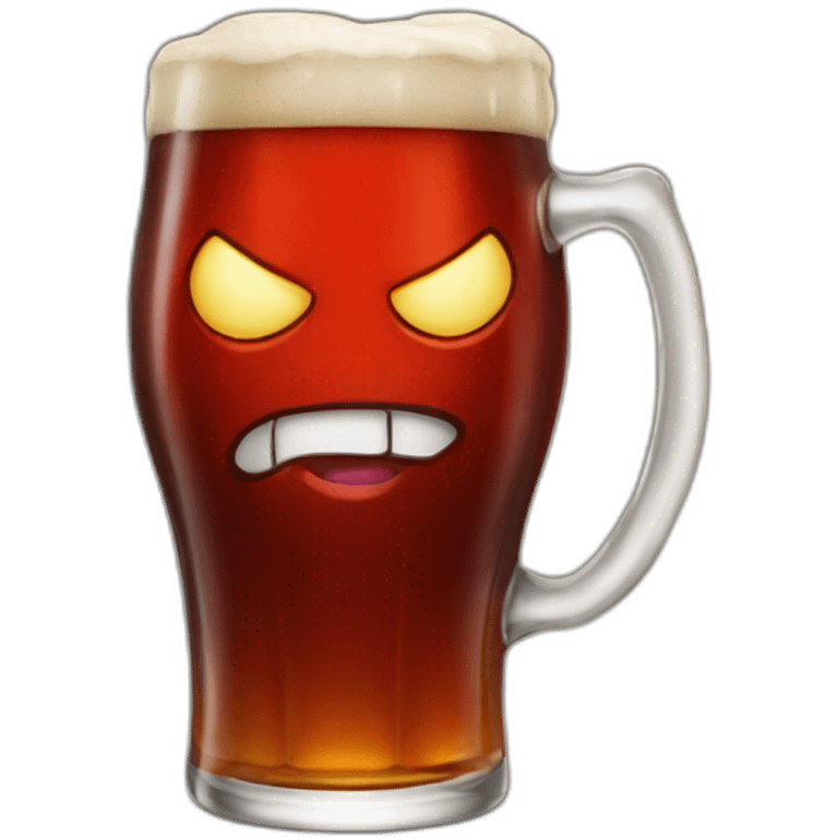 devil beer emoji