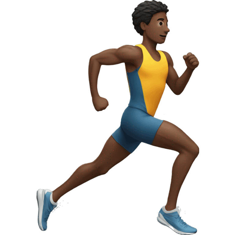 fast runner emoji