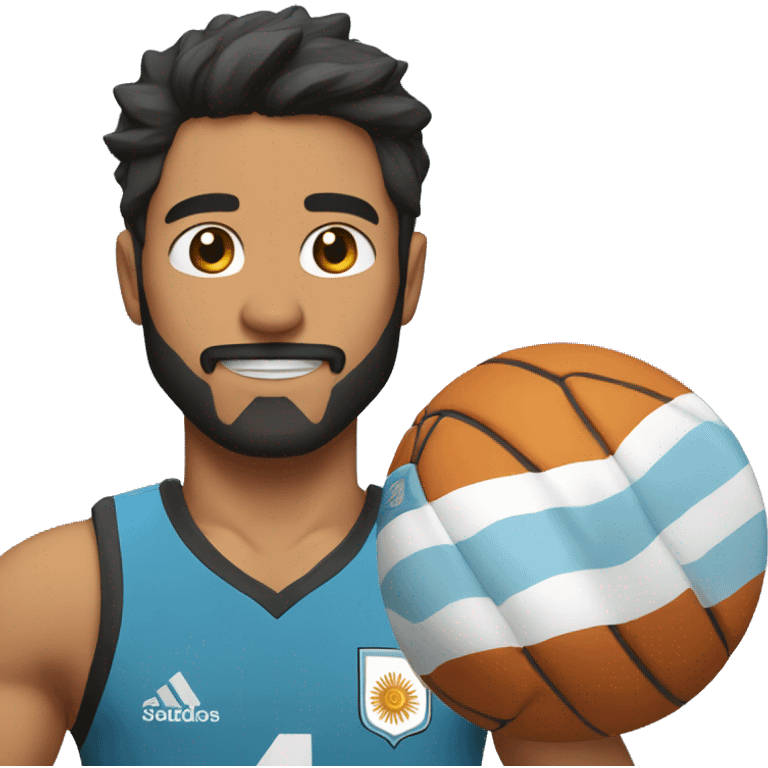 charizar with an argentina jersey emoji