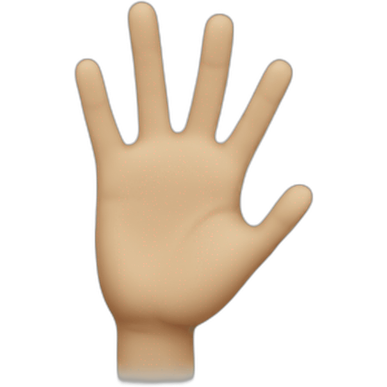 wave hand emoji