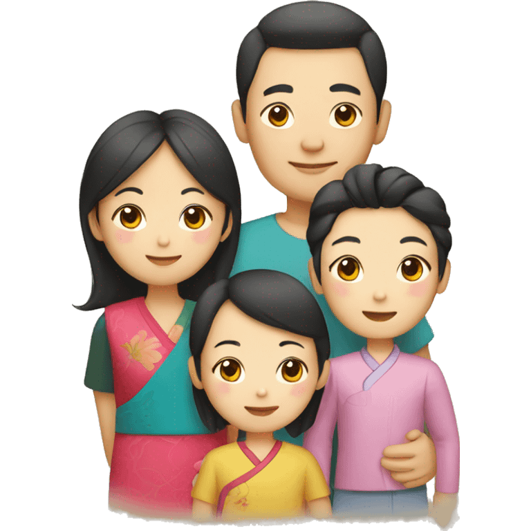 chinese family emoji