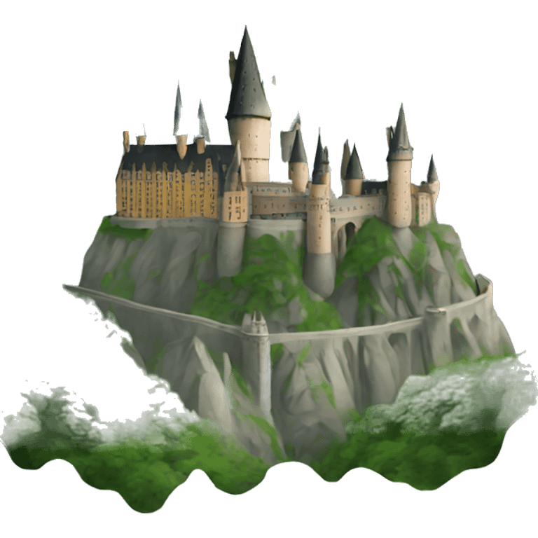 hogwarts scenery emoji