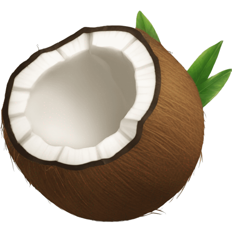 Coconut emoji