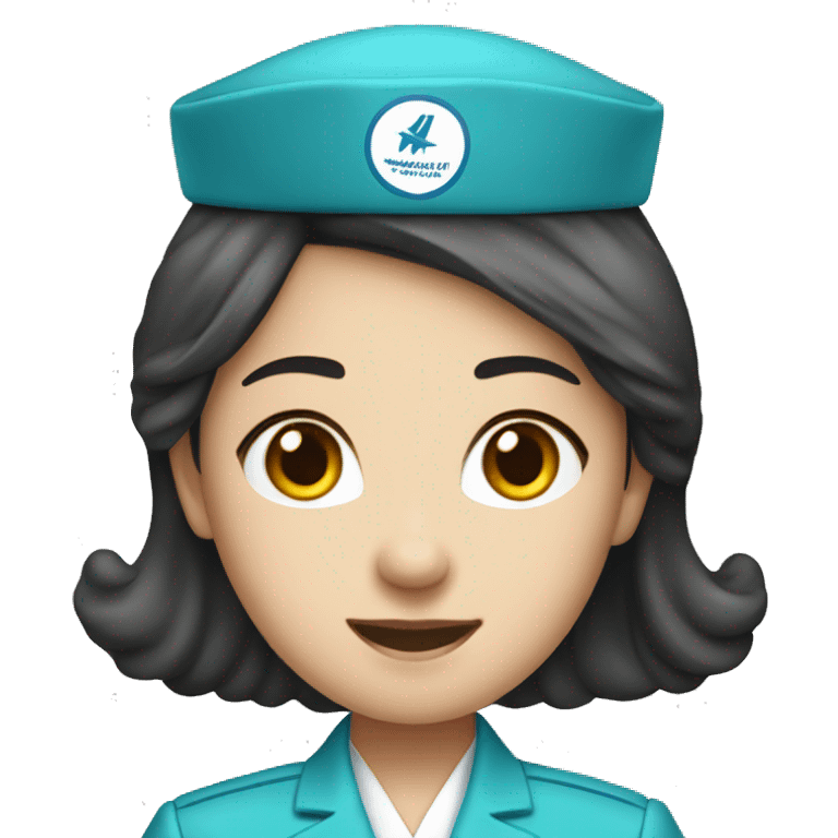 korean air flight attendant emoji