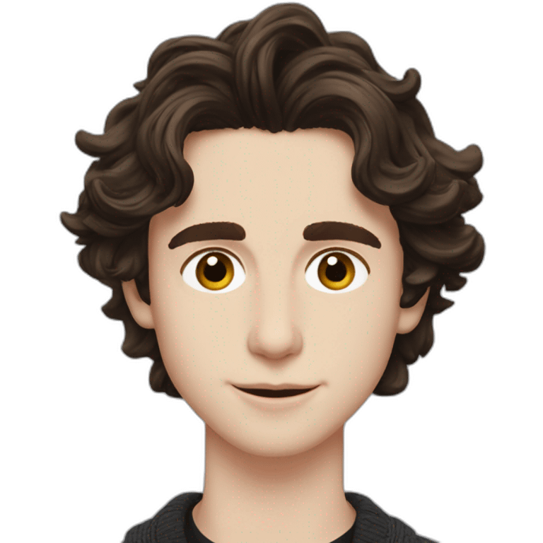 timothee chalamet emoji