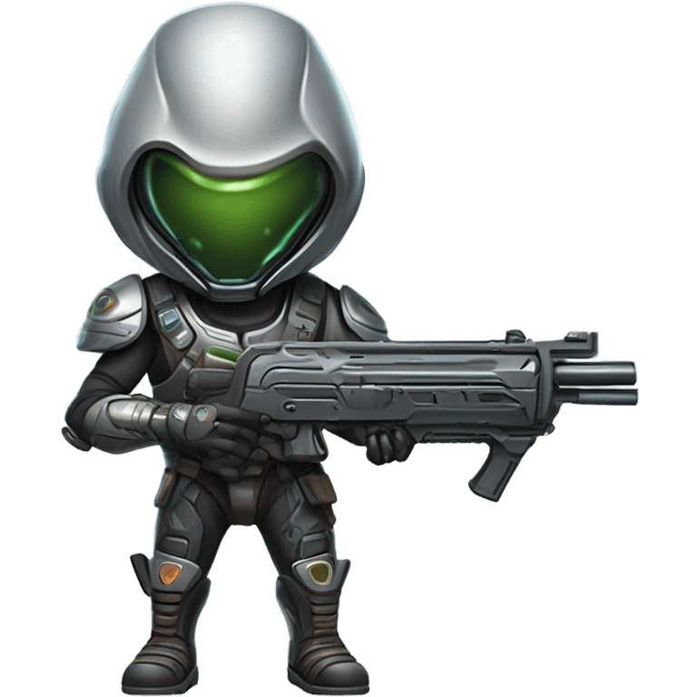 alien Bounty Hunter roguelike emoji