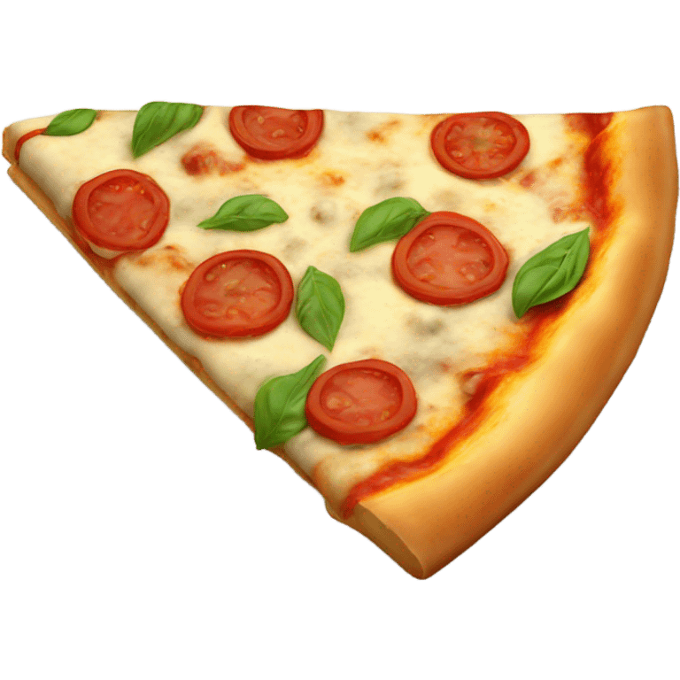 Basil cheese pizza emoji