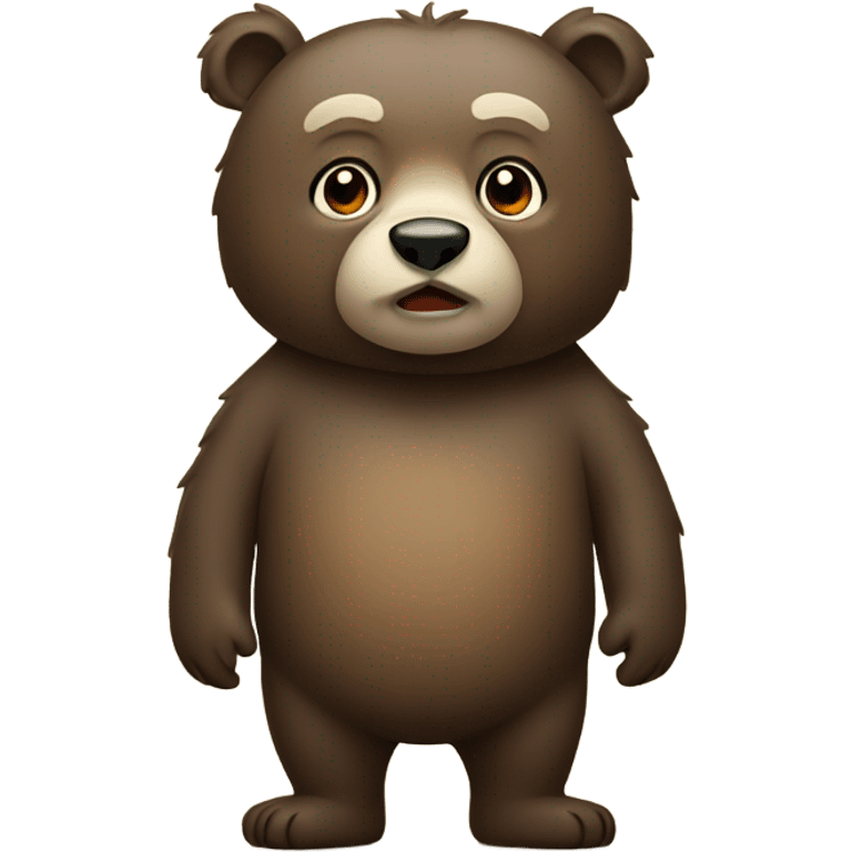 Russian bear emoji