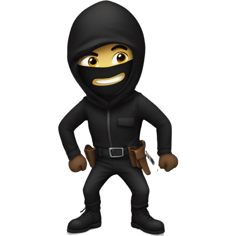 Burglar emoji