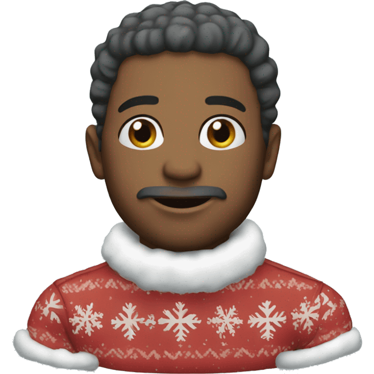 White christmas emoji