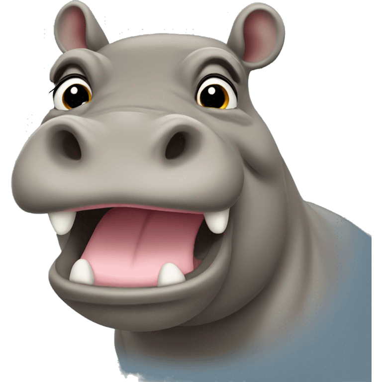 Hippopotame emoji