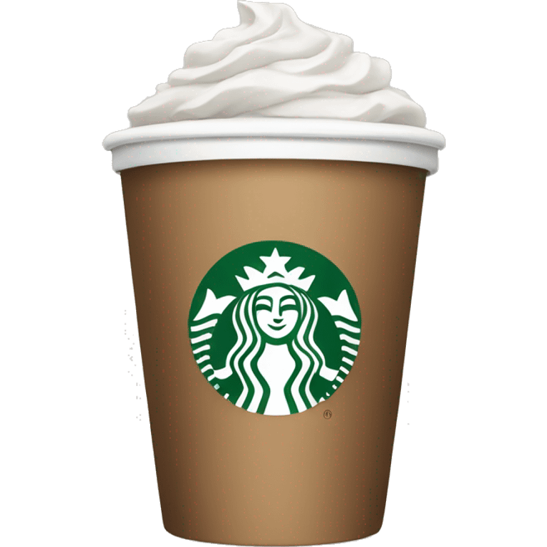 Starbucks cup emoji