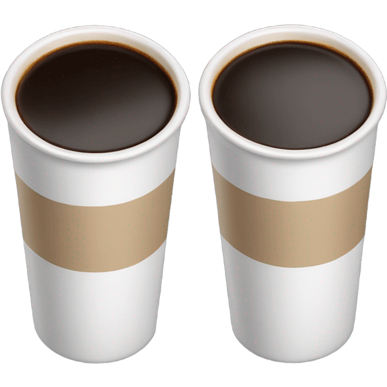 2 cups of Coffee emoji