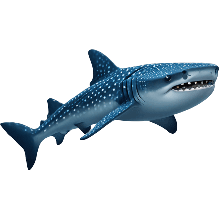 Whale shark emoji