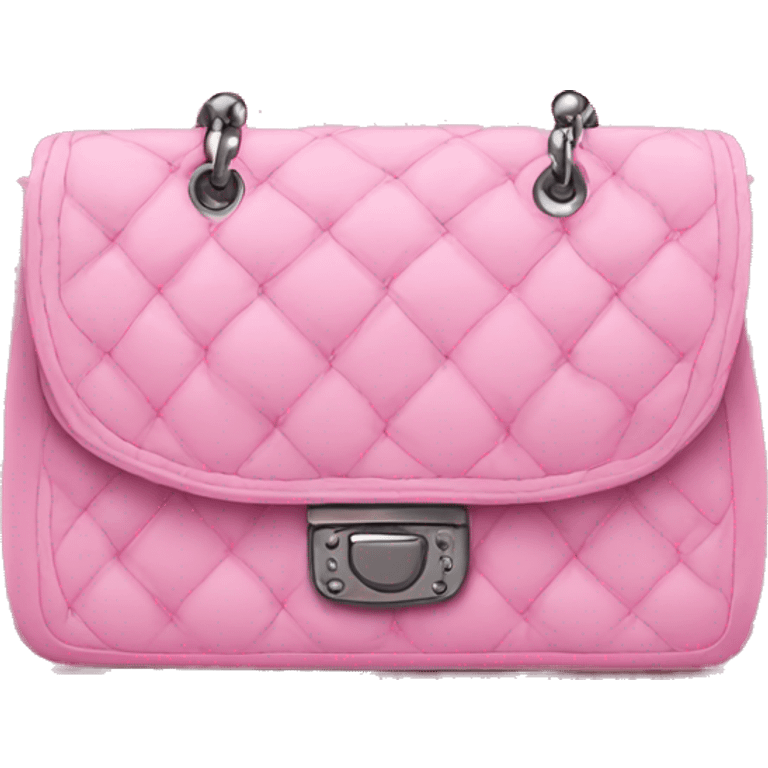 Pink channel purse emoji