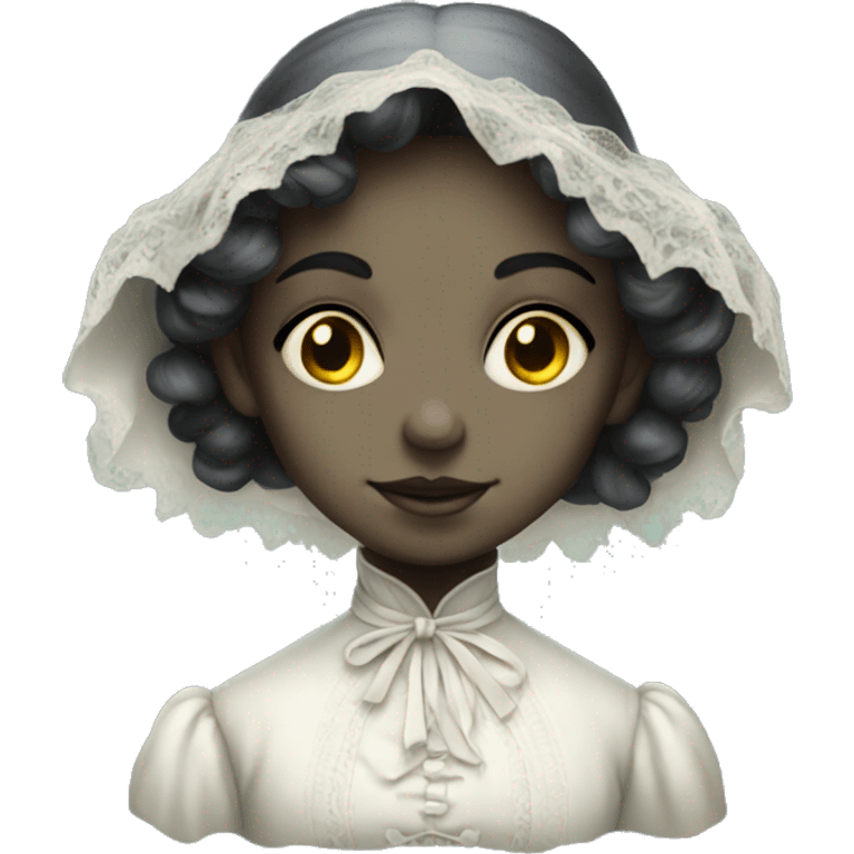 victorian ghost girl emoji