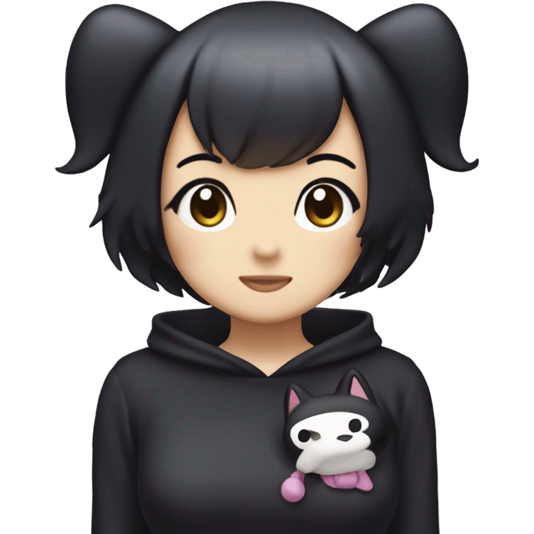 kuromi fron sanrio emoji