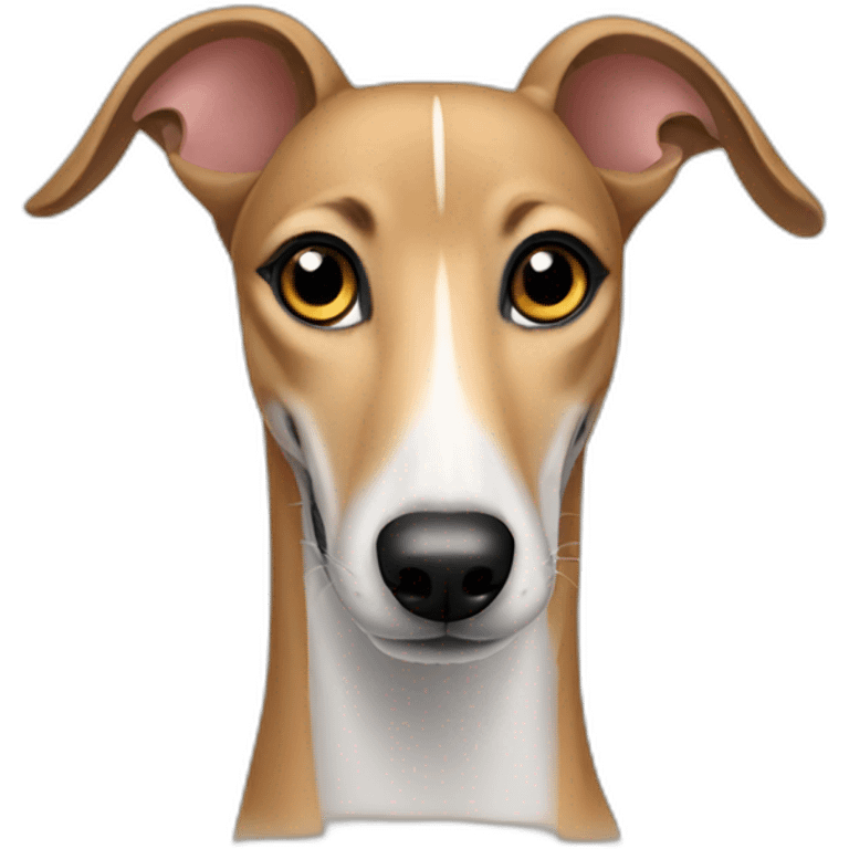 Fawn greyhound emoji