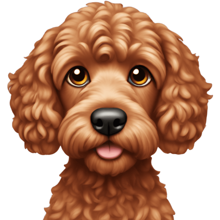 Red Cockapoo emoji